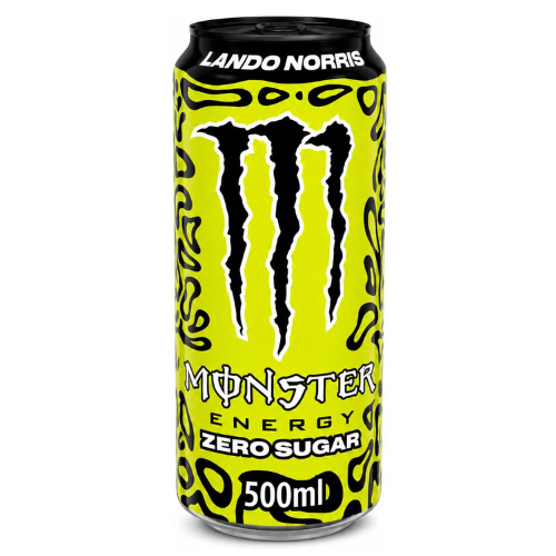 Monster Energy Lando Norris Zero Sugar Energy Drink 12 x 500ml